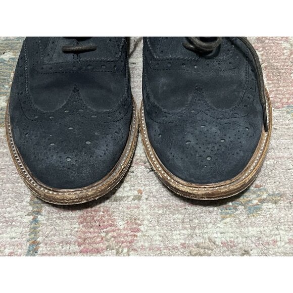 To Boot New York Suede Wingtip Navy Blue Oxfords Shoes Men’s Size 8 main image 7